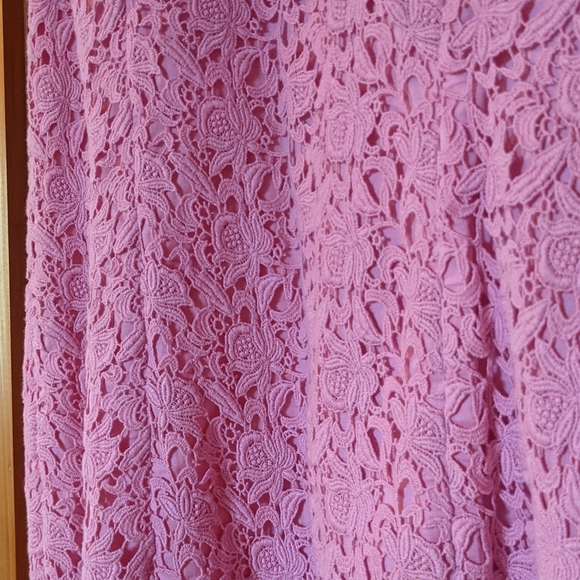 Lace pink dress - Picture 3 of 3
